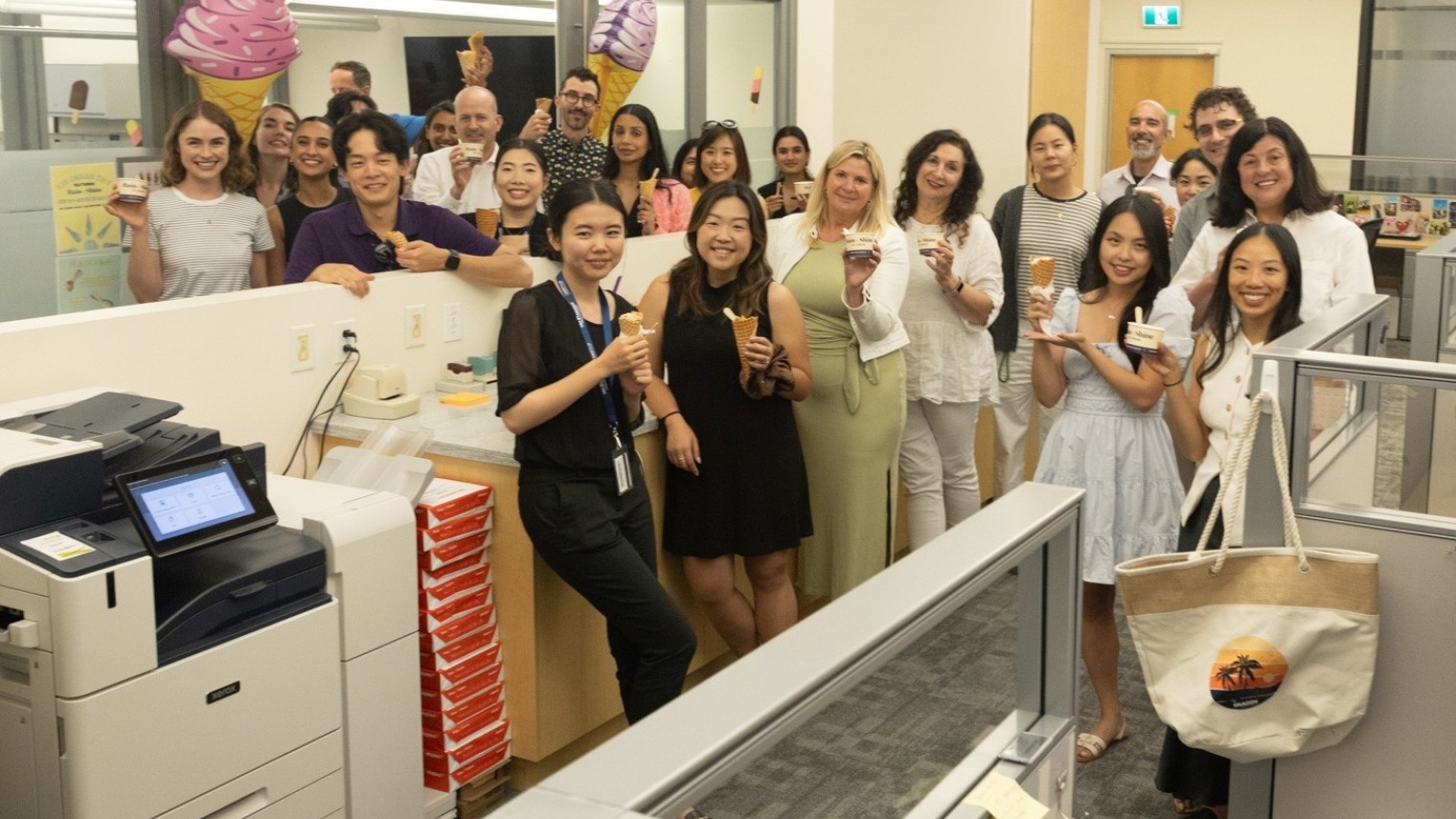 Robson Square Ice Cream Day