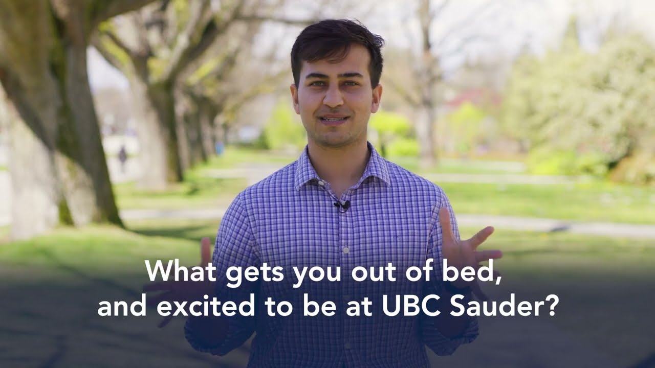 Video thumbnail for Why UBC Sauder