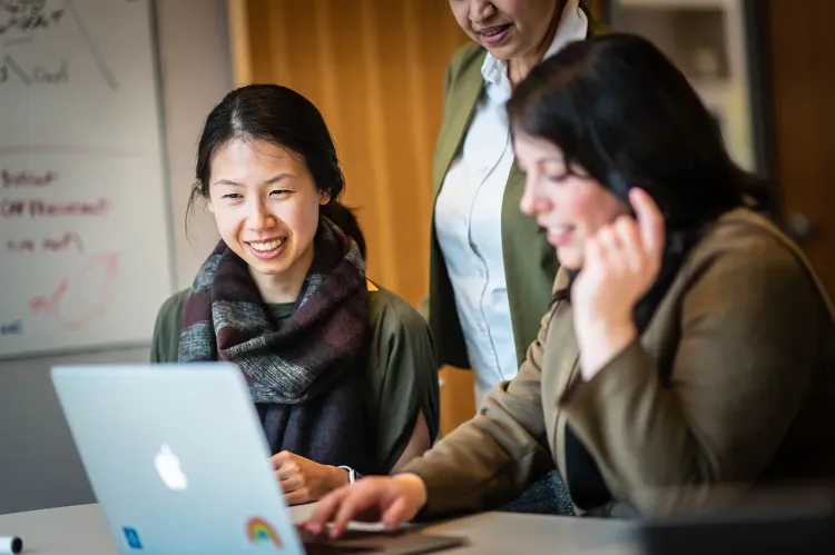 People working together