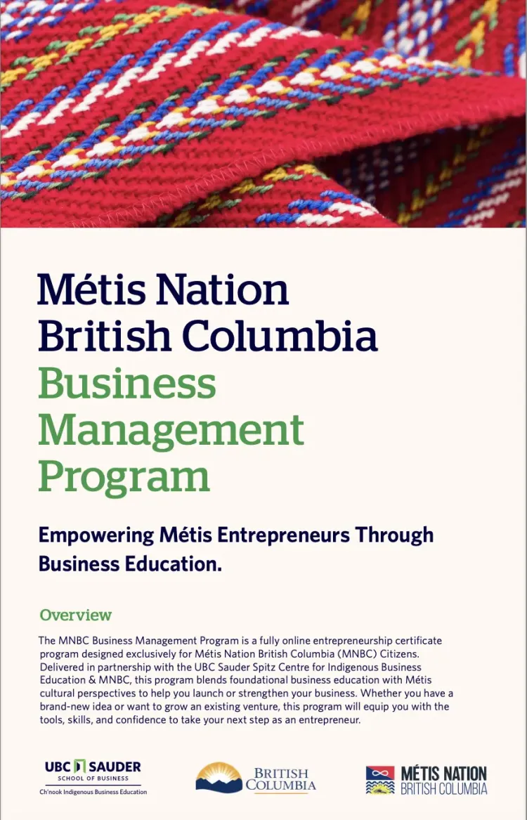 MNBC Business Management Program Brochure